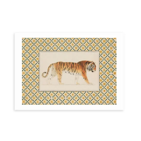 East End Prints Pacing Tiger Print 2
