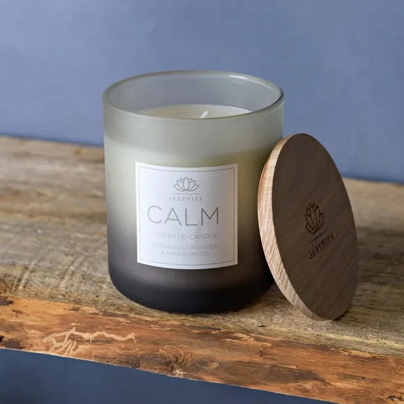 Serenity Calm Bergamot, Lavender & Sandalwood Candle 2