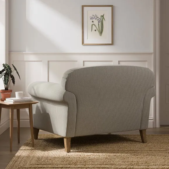 Millie Tiny Stripe Snuggle Chair 2