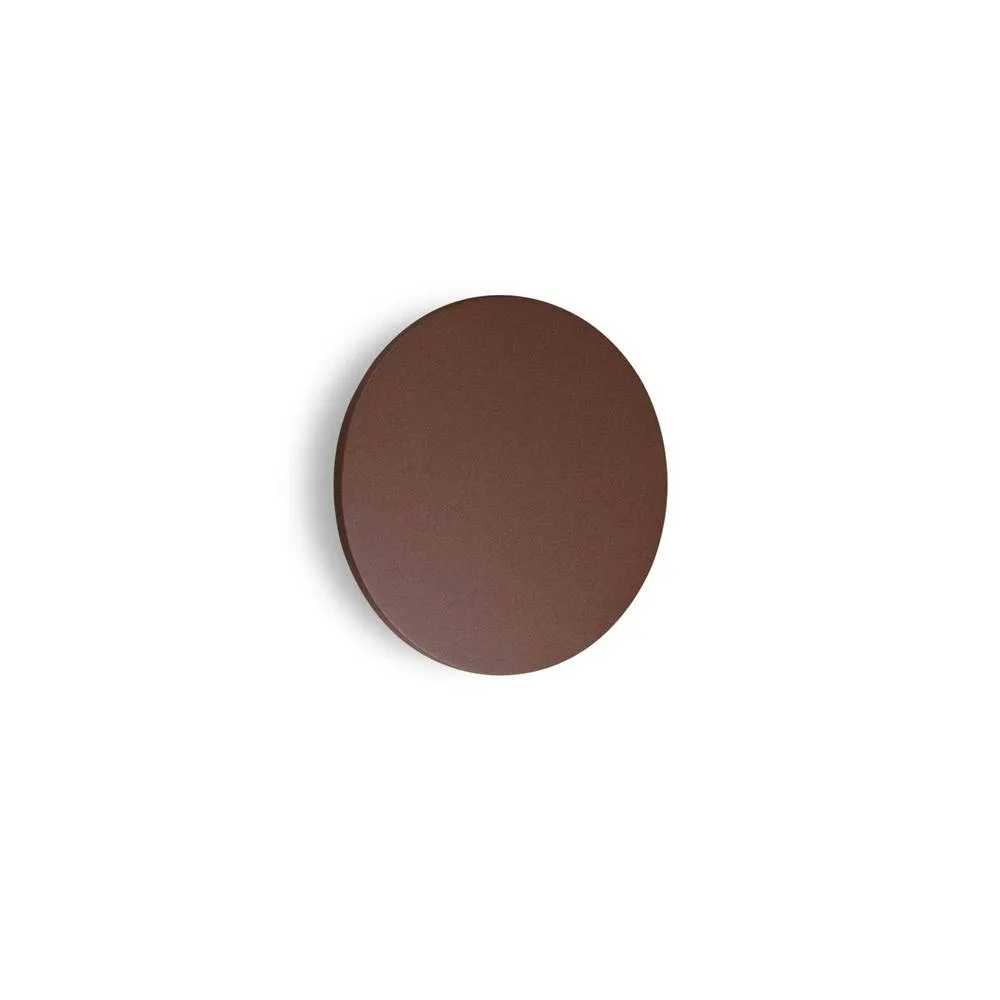 Netlighting Punto Outdoor Flush Wall Lamp Coffee Brown 1850Lm 3000K IP54