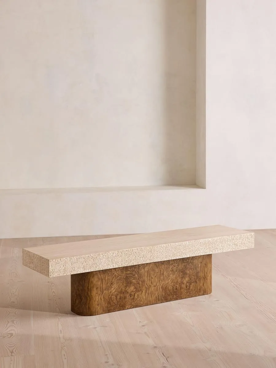 Ramsey Bench, Travertine