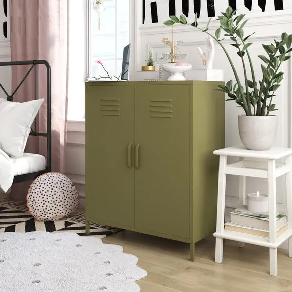 Bradford 2 Door Metal Storage Cabinet 4