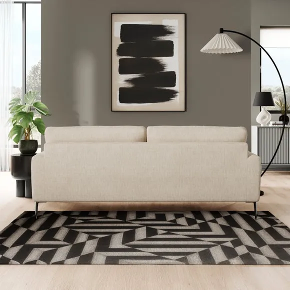 Lawson Chunky Tonal Weave 4 Seater Sofa 3