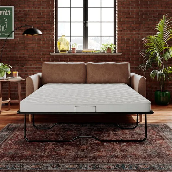Max Soft Faux Leather Sofa Bed