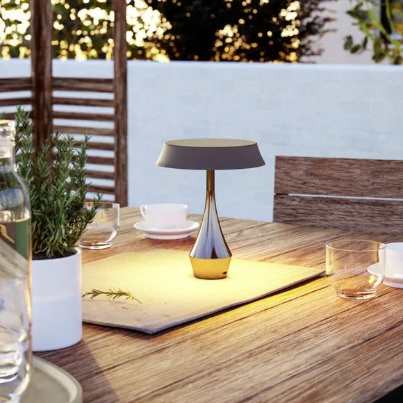 EGLO Turcio Rechargeable Touch Dimmable LED Outdoor Table Lamp 1