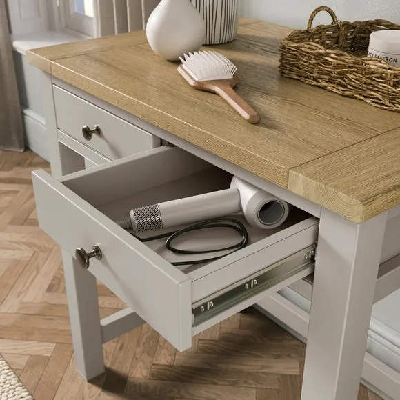 Olney 2 Drawer Compact Dressing Table 3