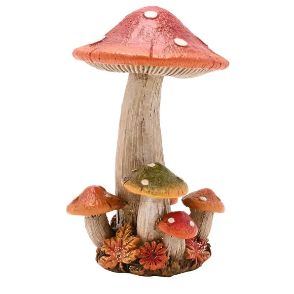 Country Living Tall Red Mushroom Ornament 3