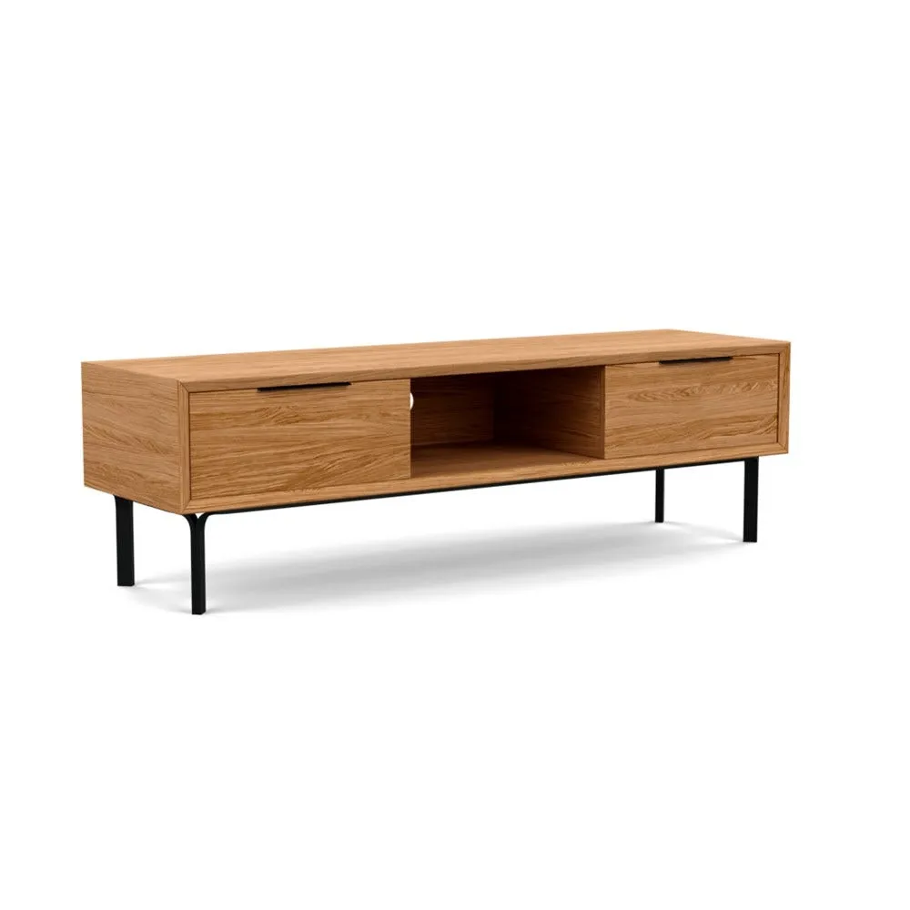 Heal's Stockholm AV Unit Natural Oiled Oak 2