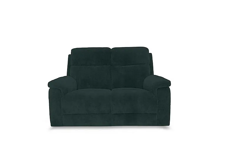 Raven Fabric 2 Seater Sofa - Bottle Green