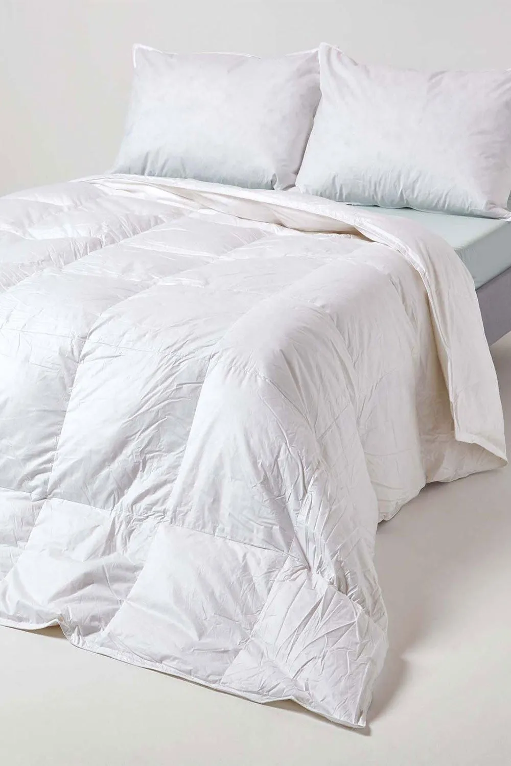 Homescapes Luxury White Duck Down 9 Tog Duvet