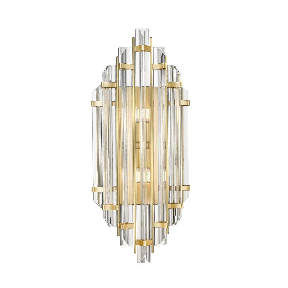 Netlighting Alexandria Wall Lamp Gold Glass 2x G11
