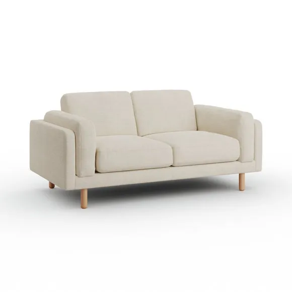 Newton Chunky Tonal Weave 2 Seater Sofa 6