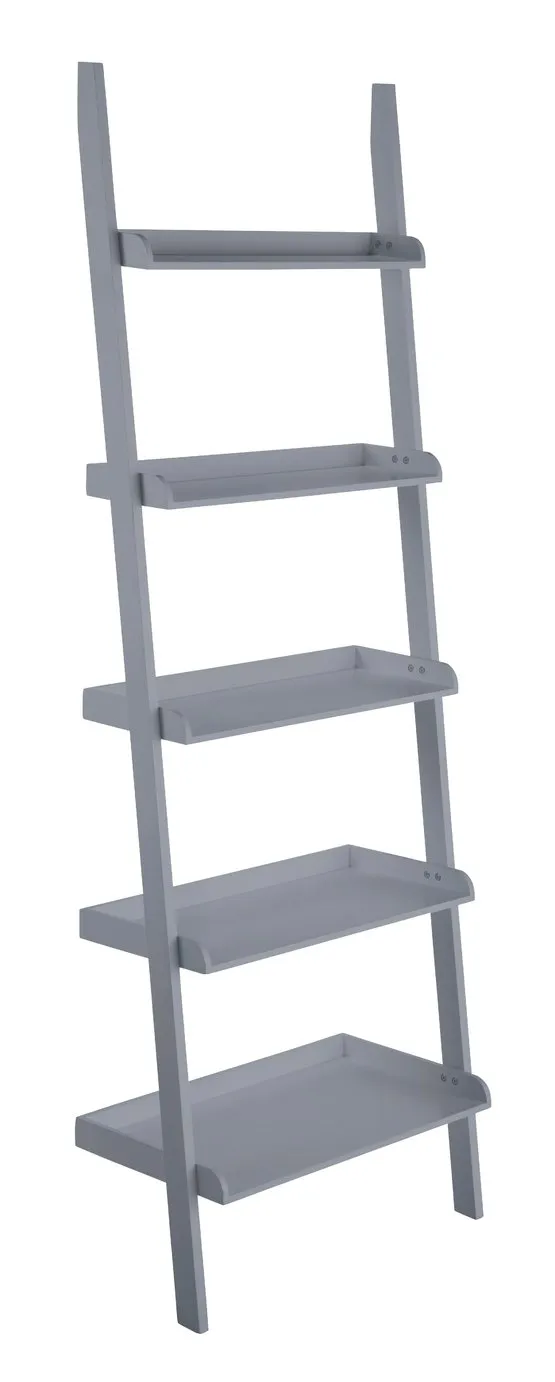 Habitat Jessie Wide Bookcase - Grey