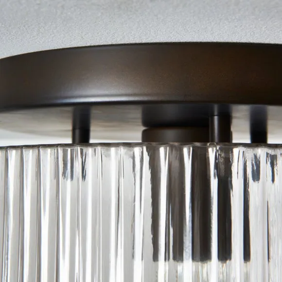 Alyn Bathroom Flush Ceiling Light 3