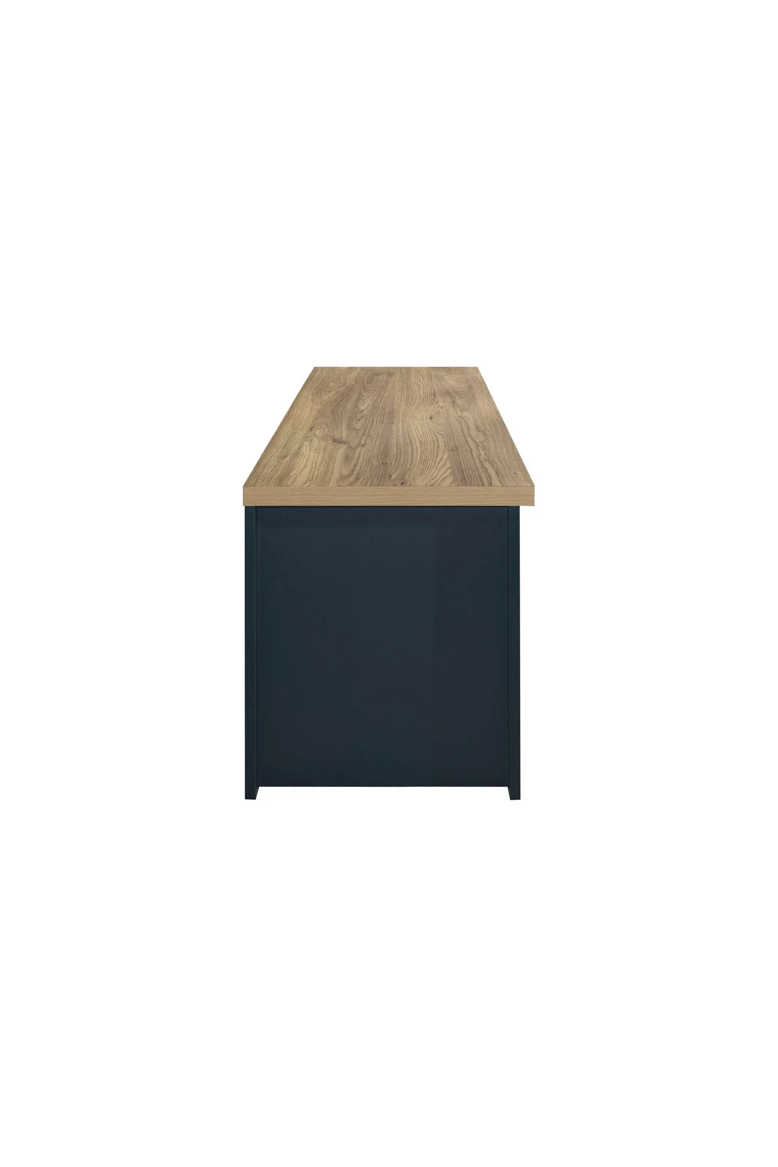 Birlea TV Unit Blue Oak Highgate Large Entertainment Navy Farmhouse Shabby Chic 6