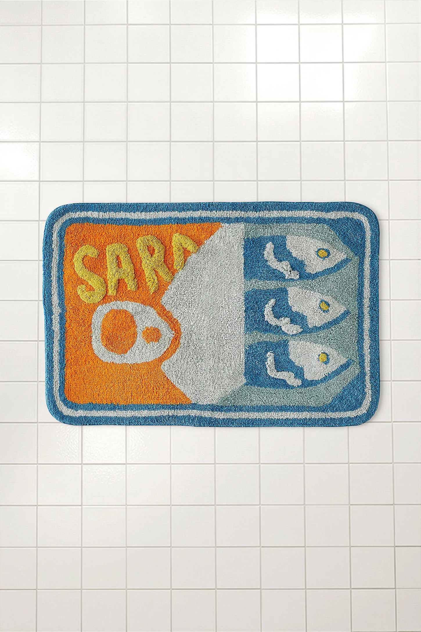 Sardines Bath Mat 2