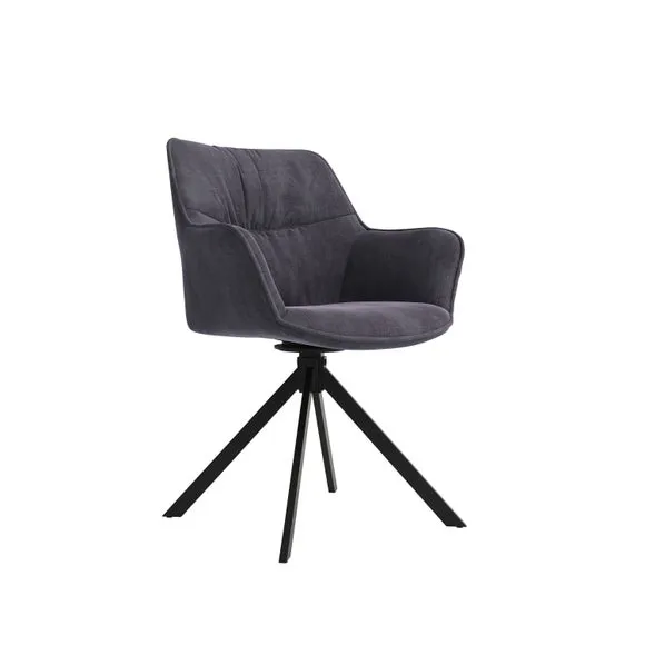 Indus Valley Set of 2 Comet Upholstered Dining Chairs 2