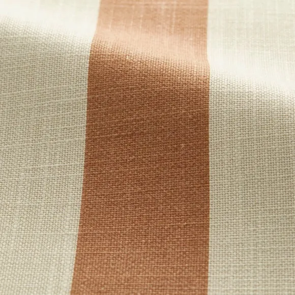 Elements Stripe Linen Look Made to Order Cushion Cover 3