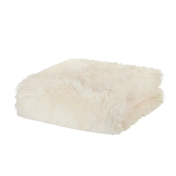 Cuddly Faux Fur Supersize Family Throw Blanket 245cm x 280cm 3