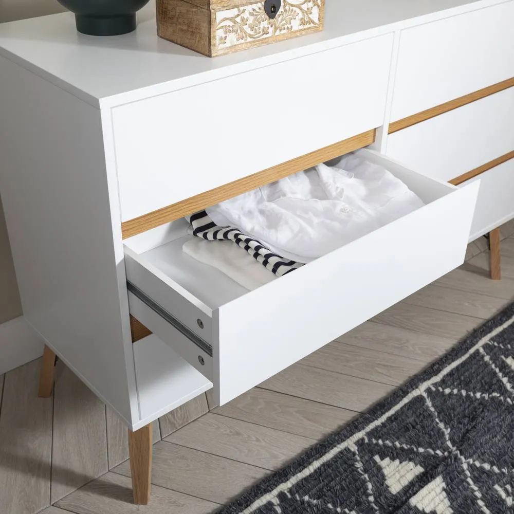 Nöa and Nani Otto Chest of Drawers 6 Drawer in White 3