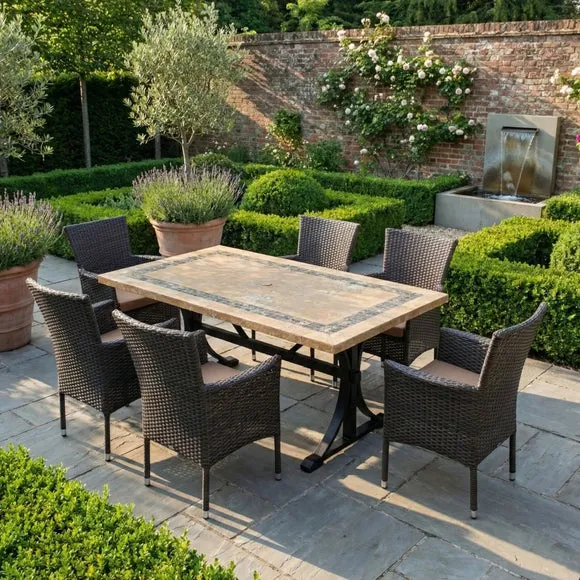 Byron Manor Charleston 6 Seat Dining Set