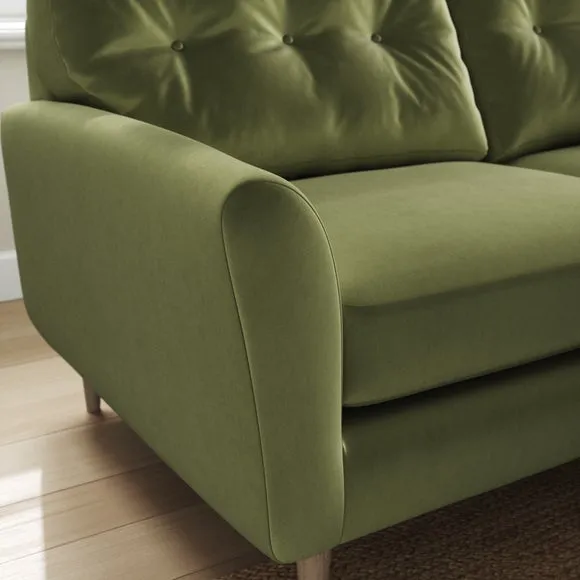 Sven Opulent Velvet Reversible Corner Chaise Sofa 5