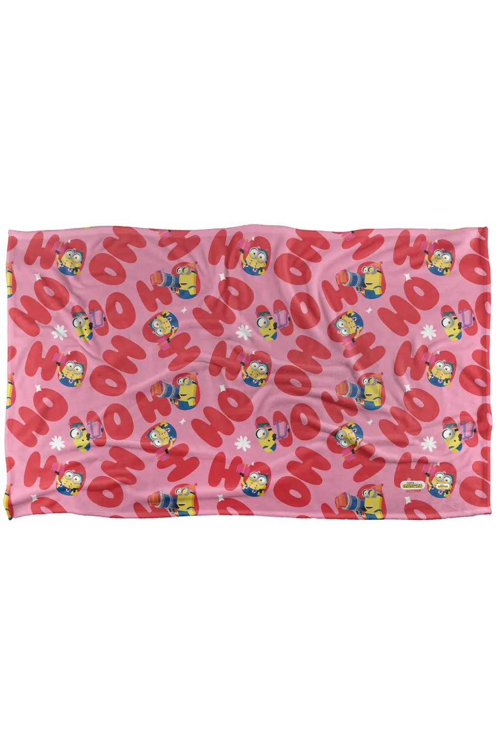 NBCU Minions Ho Ho Ho Pattern Silky Touch Super Soft Throw Blanket