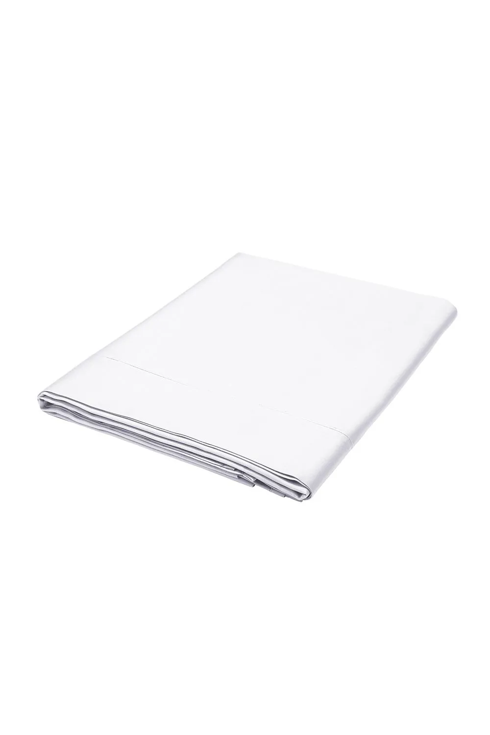1951 'Luxury 600 Thread Count' Egyptian Cotton Flat Sheet in White