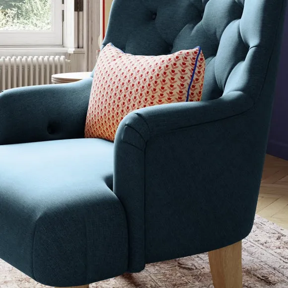 Arianna Button Back Accent Chair 2