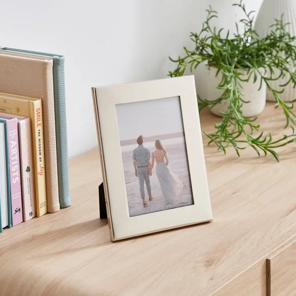Chrome Photo Frame