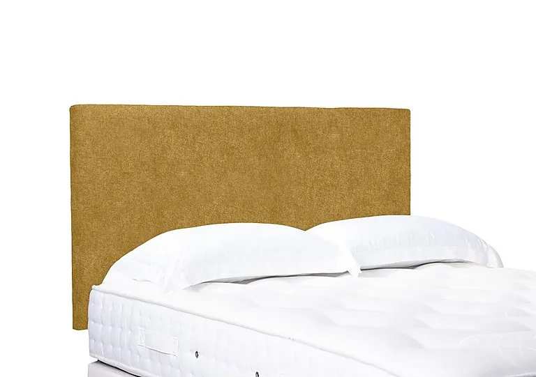 Artisan Collection Origin Standard Strutted Headboard - Single - Tweed Mustard