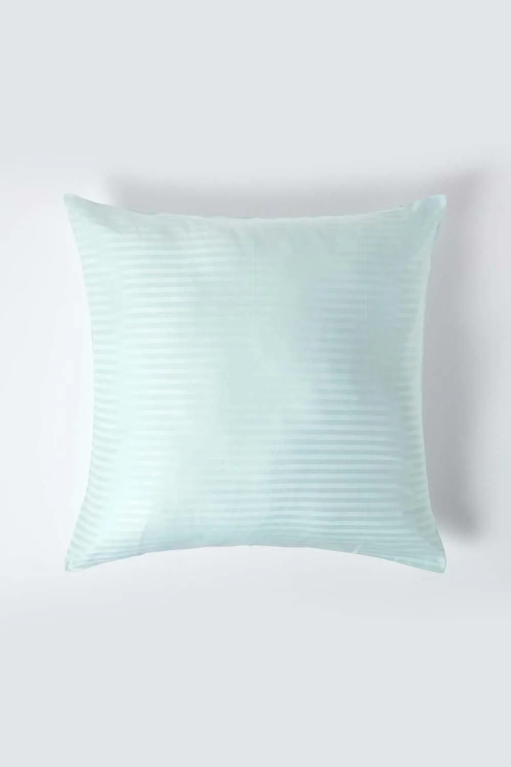 Homescapes Continental Egyptian Cotton Pillowcase 330 TC, 80 x 80 cm in Blue 1