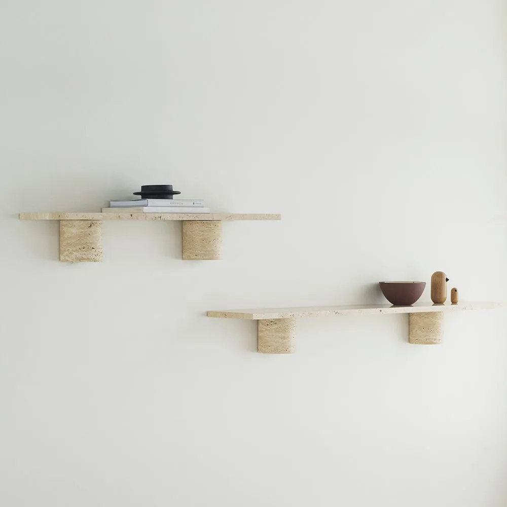 Normann Copenhagen Sten Shelf 120cm White Marble 4