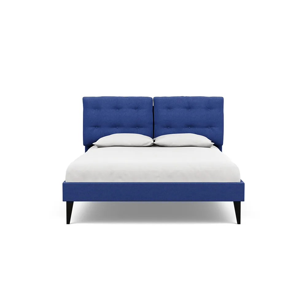 Heal's Mistral King Bed Brushed Cotton Cobalt