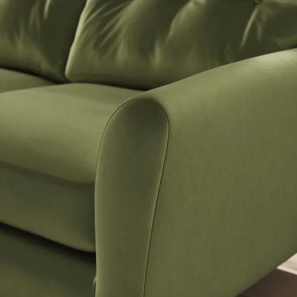 Sven Opulent Velvet Large Corner Chaise Sofa 5