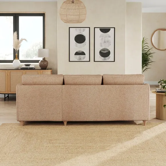 Hattie Cosy Weave Corner Chaise Sofa 3