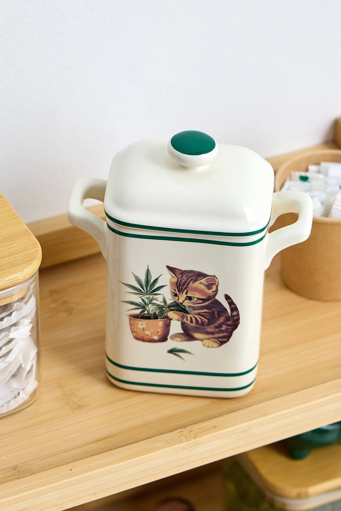 High Maintenance Trinket Jar - Green