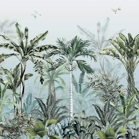 Tropical Oasis Wall Mural 3