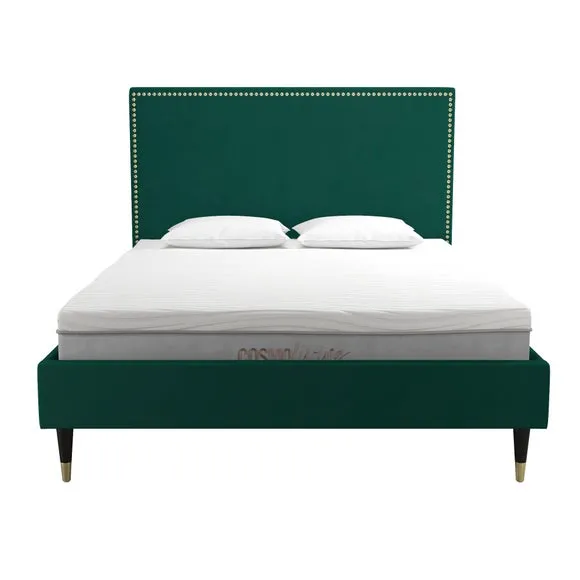 Cosmo Living Audrey Bed Frame, Velvet 3