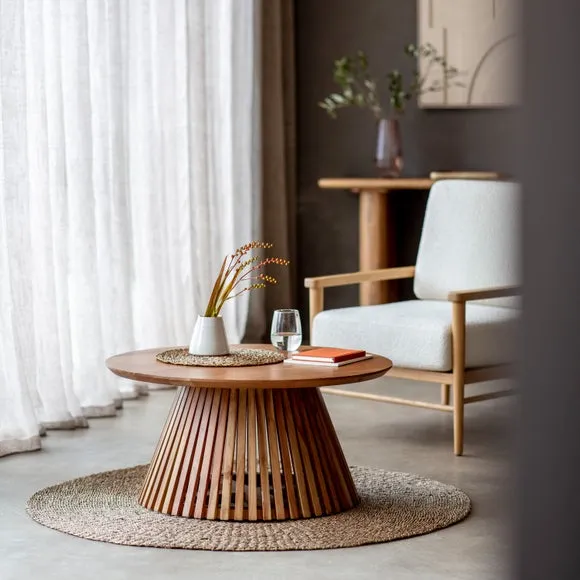 Dawson Slatted Coffee Table 5