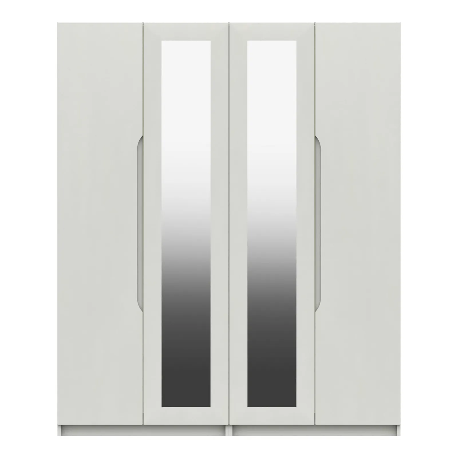 Legato 4 Door Wardrobe, Mirrored