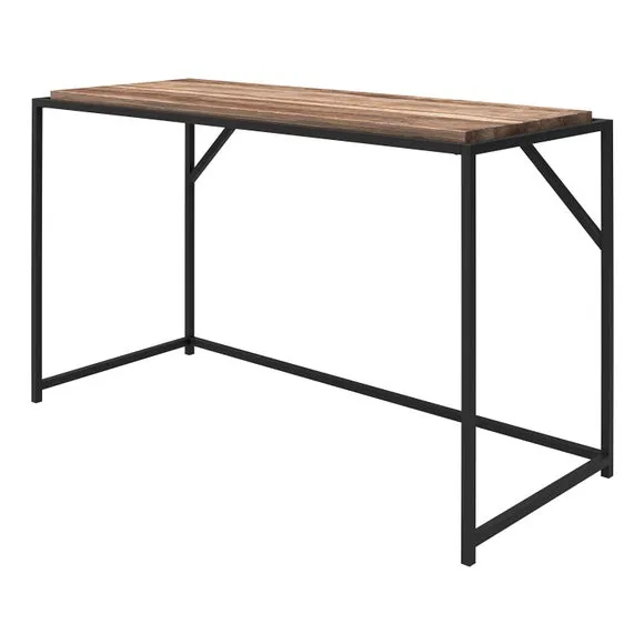 Quincy Writing Desk, Weathered Oak 5