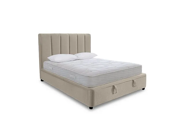 Santos End Lift Ottoman Bed Frame - Double - Bedroom Furniture