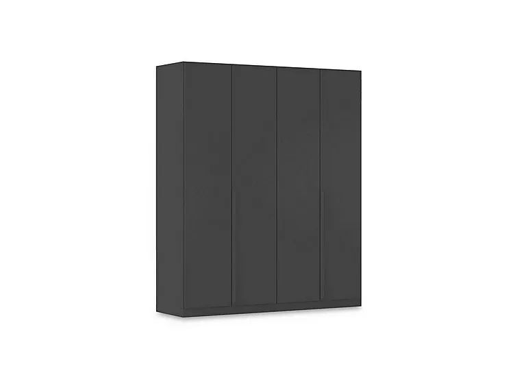 Leon 181cm 4 Door Hinged Decor Wardrobe
