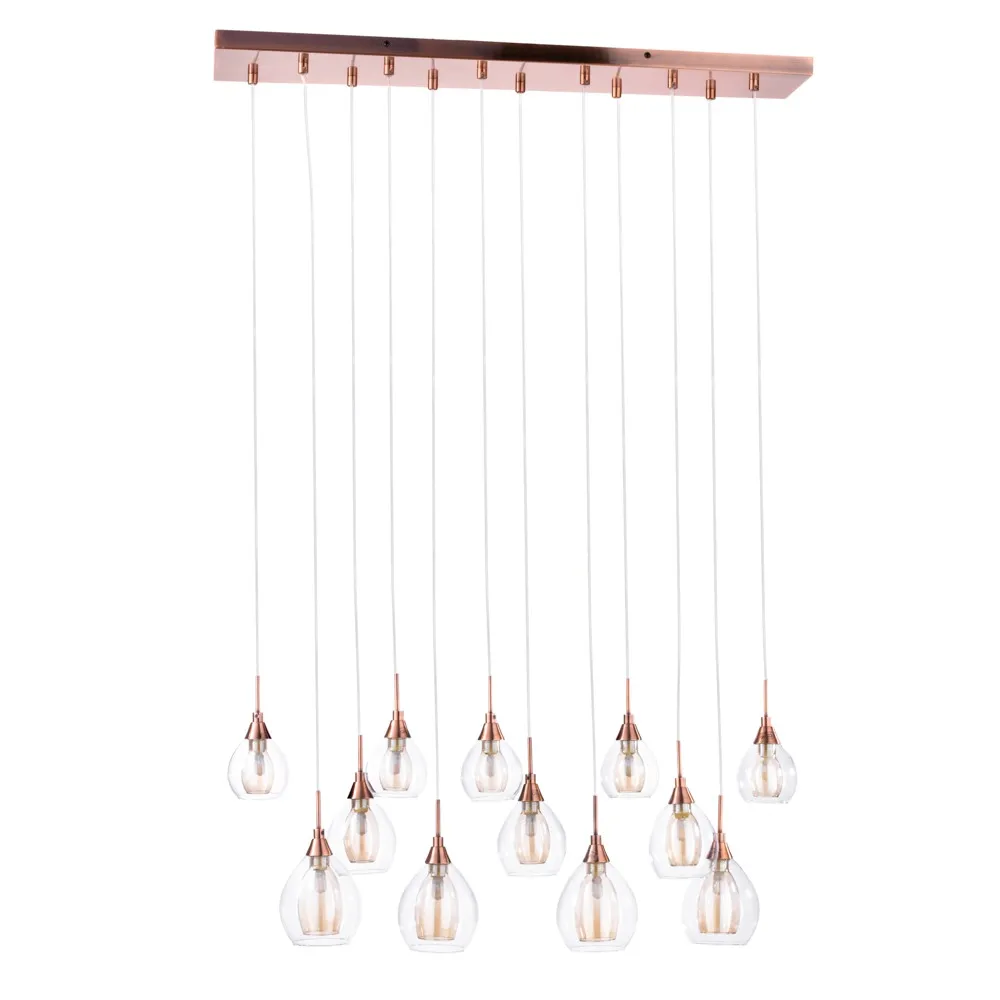 Carmella Diner Ceiling Pendant Bar, Copper 1