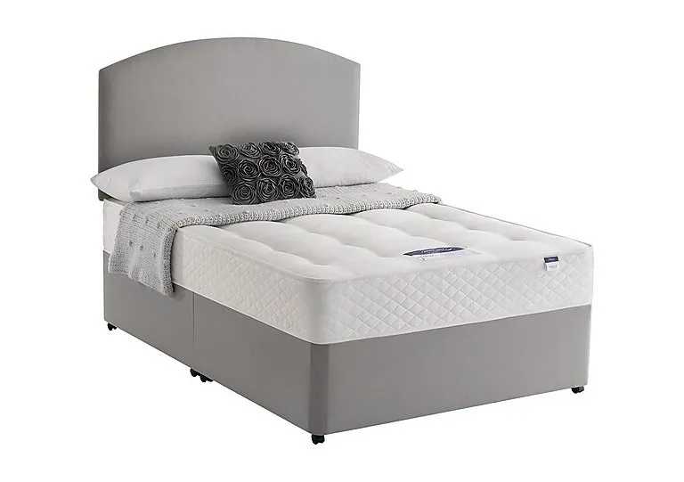Miracoil Serenity Ortho Divan Set With No Storage - Super King - Slate Grey