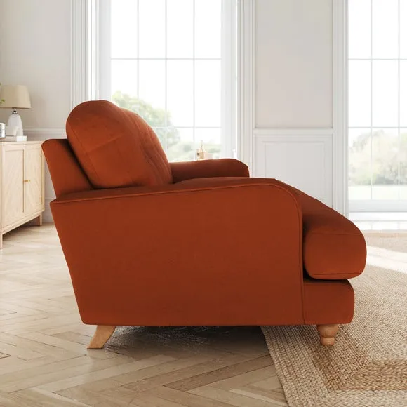 Martha Matte Plush Velvet 2 Seater Sofa 2