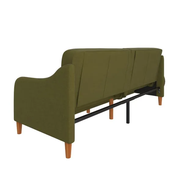 Jasper Linen Sprung Double Sofa Bed 5
