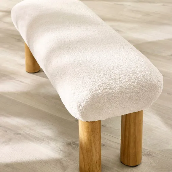 Freya Boucle Low Bench 3