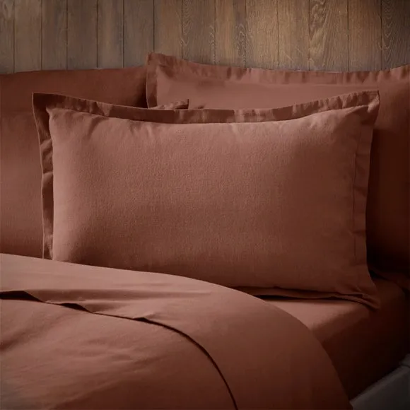 Soft & Cosy Luxury 100% Brushed Cotton Oxford Pillowcase 1